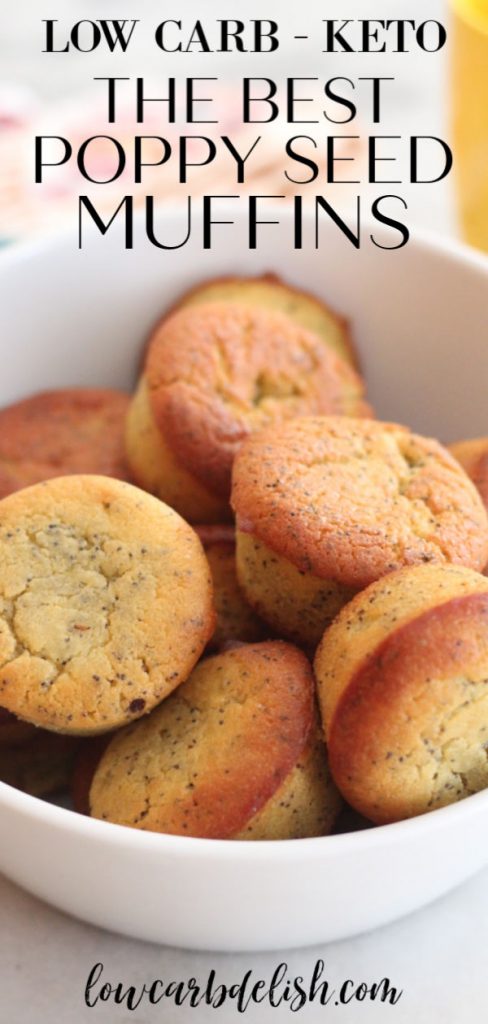 These poppy seed muffins are so good, you wouldn't even know they are keto! The recipe is simple and easy to follow and the muffins turn out great every time. Less than 2 ne