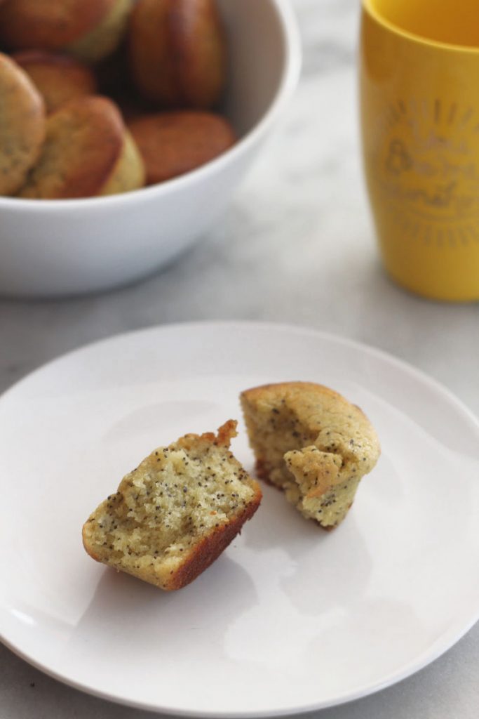 These flavorful keto poppy seed muffins are perfect for your next brunch! Under two net carbs a piece, they are super moist and easy to make. Flavor with lemon or almond to truly make them special! #lowcarbdelish #ketobrunch #ketorecipes #lupinflour #alluloserecipes #ketomuffins #lowcarbrecipes