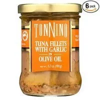 Tonnino Tuna Fillet,Garlc/Olvoil 6.7 Oz (Pack Of 6)