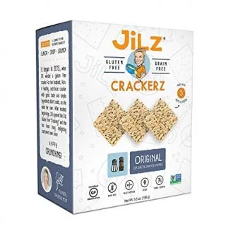 Image for Jilz Gluten Free Cracked Pepper and Sea Salt Crackerz 5.5 oz.(156g)